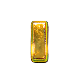 Goldbarre (Atmosphärisch) — 256×256 Pixel-Art-Sprite