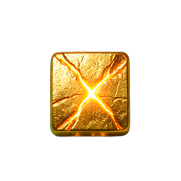 Gold Bar (HD-2D) - 256x256 pixel art sprite