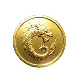 Gold Coin (HD-2D) - 256x256 pixel art sprite