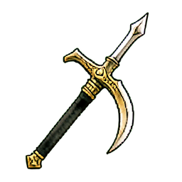 Gold Crossbow — 256×256 pixel art sprite