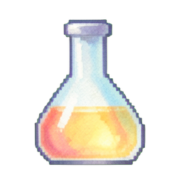 Gold-Fund-Tonic — 256×256 Pixel-Art-Sprite