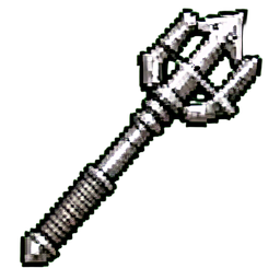 Gold-Flail — 256×256 Pixel-Art-Sprite