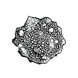 Gold Ore (1-Bit) - 256x256 pixel art sprite