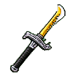 Scythe d'Or — sprite pixel art 256×256