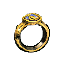 Bague de Sceau d'Or — sprite pixel art 256×256
