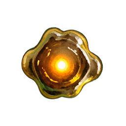 Gold Slime (Atmospheric) - 256x256 pixel art sprite