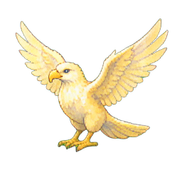 金雷鸟 — 256×256 像素游戏素材