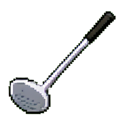 Driver de golf — sprite pixel art 256×256