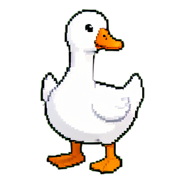 Oie — sprite pixel art 256×256