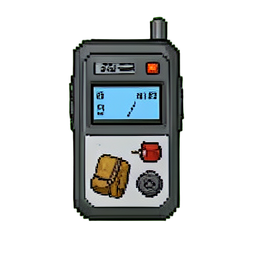 GPS 手持 — 256×256 像素游戏素材