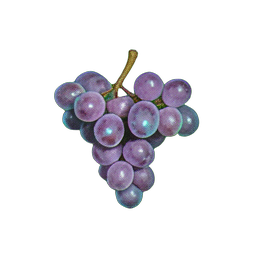 Grapes (Atmospheric) - 256x256 pixel art sprite