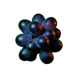 Trauben (Cinematisch) — 256×256 Pixel-Art-Sprite