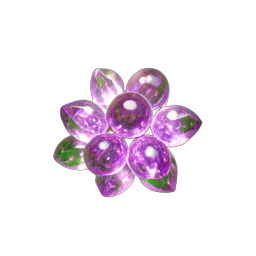 Grapes (HD-2D) - 256x256 pixel art sprite