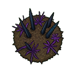 Herbe Sombre (16-Bit) — sprite pixel art 256×256