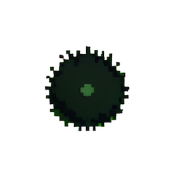 Grass Dark (Low-Res) - 256x256 pixel art sprite