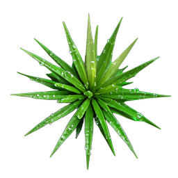 Grass Flower (HD-2D) - 256x256 pixel art sprite