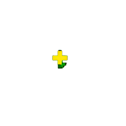 Flor de Grama (Low-Res) — sprite pixel art 256×256