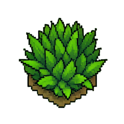 Grass Green (16-Bit) - 256x256 pixel art sprite