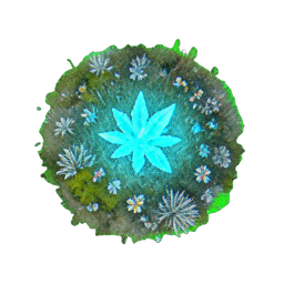 Grass Snow (Atmospheric) - 256x256 pixel art sprite