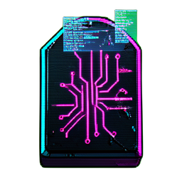Pierre de tombe (Cyberpunk) — sprite pixel art 256×256