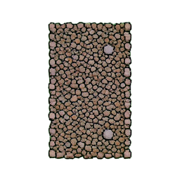 Chemin de Gravier — sprite pixel art 256×256