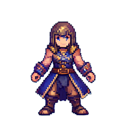 Gravity Mage — 256×256 pixel art sprite