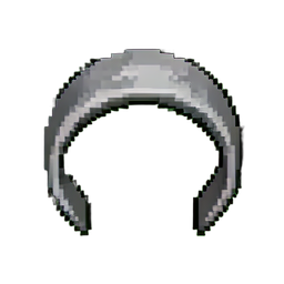 Gray Headband — 256×256 pixel art sprite
