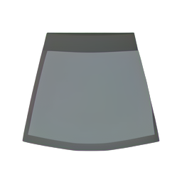 灰色迷你裙 — 256×256 像素游戏素材