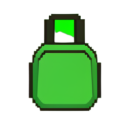 Grüner Gürtel — 256×256 Pixel-Art-Sprite