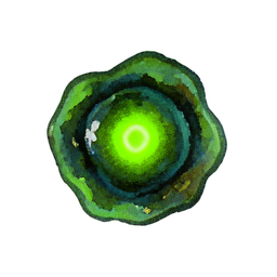 Green Slime (Atmospheric) - 256x256 pixel art sprite