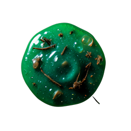 Green Slime (Cinematic) - 256x256 pixel art sprite