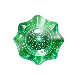 Green Slime (HD-2D) - 256x256 pixel art sprite