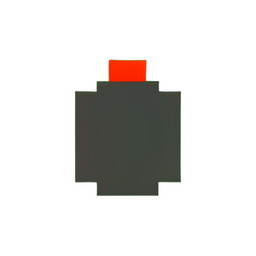Grenade (Low-Res) - 256x256 pixel art sprite