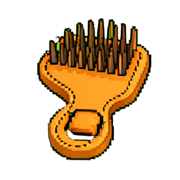 Pincel de Acabamento — sprite pixel art 256×256