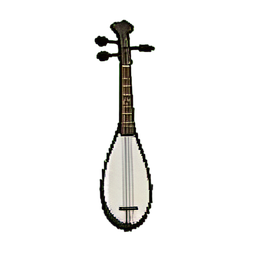 guzheng — 256×256 ピクセルアートスプライト
