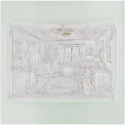 Interior da Academia — sprite pixel art 256×256