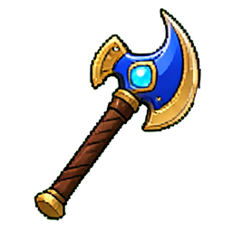 Halberd (16-Bit) - 256x256 pixel art sprite