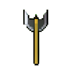 Halberd (Low-Res) - 256x256 pixel art sprite
