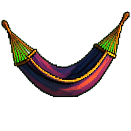 Hammock - 256x256 pixel art sprite