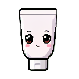 Handcreme-Tube — 256×256 Pixel-Art-Sprite