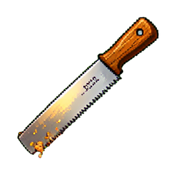 Handsehnen-Schnitt — 256×256 Pixel-Art-Sprite