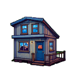 Harbor Office - 256x256 pixel art sprite