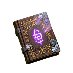 Haunted Book (HD-2D) - 256x256 pixel art sprite