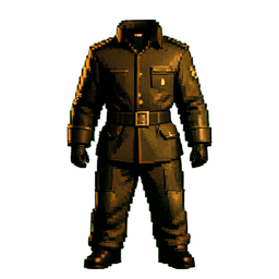 Combinaison de danger — sprite pixel art 256×256