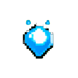 回復呪文アイコン — 256×256 ピクセルアートスプライト