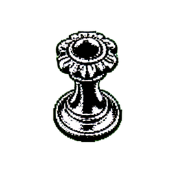 Potion grande (1-bit) — sprite pixel art 256×256