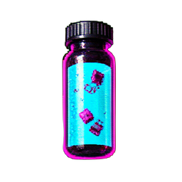 Health Potion Large (Cyberpunk) - 256x256 pixel art sprite