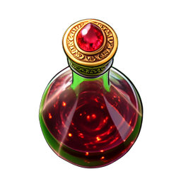 Health Potion Large (HD-2D) - 256x256 pixel art sprite