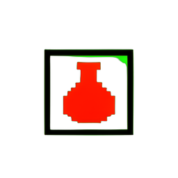 Poção grande (Baixa resolução) — sprite pixel art 256×256