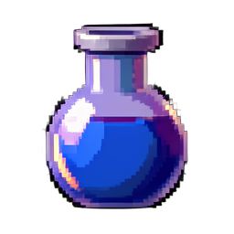 Health Potion Large - 256x256 pixel art sprite